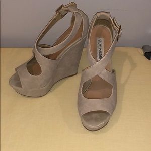 Steve Madden wedges- size 7